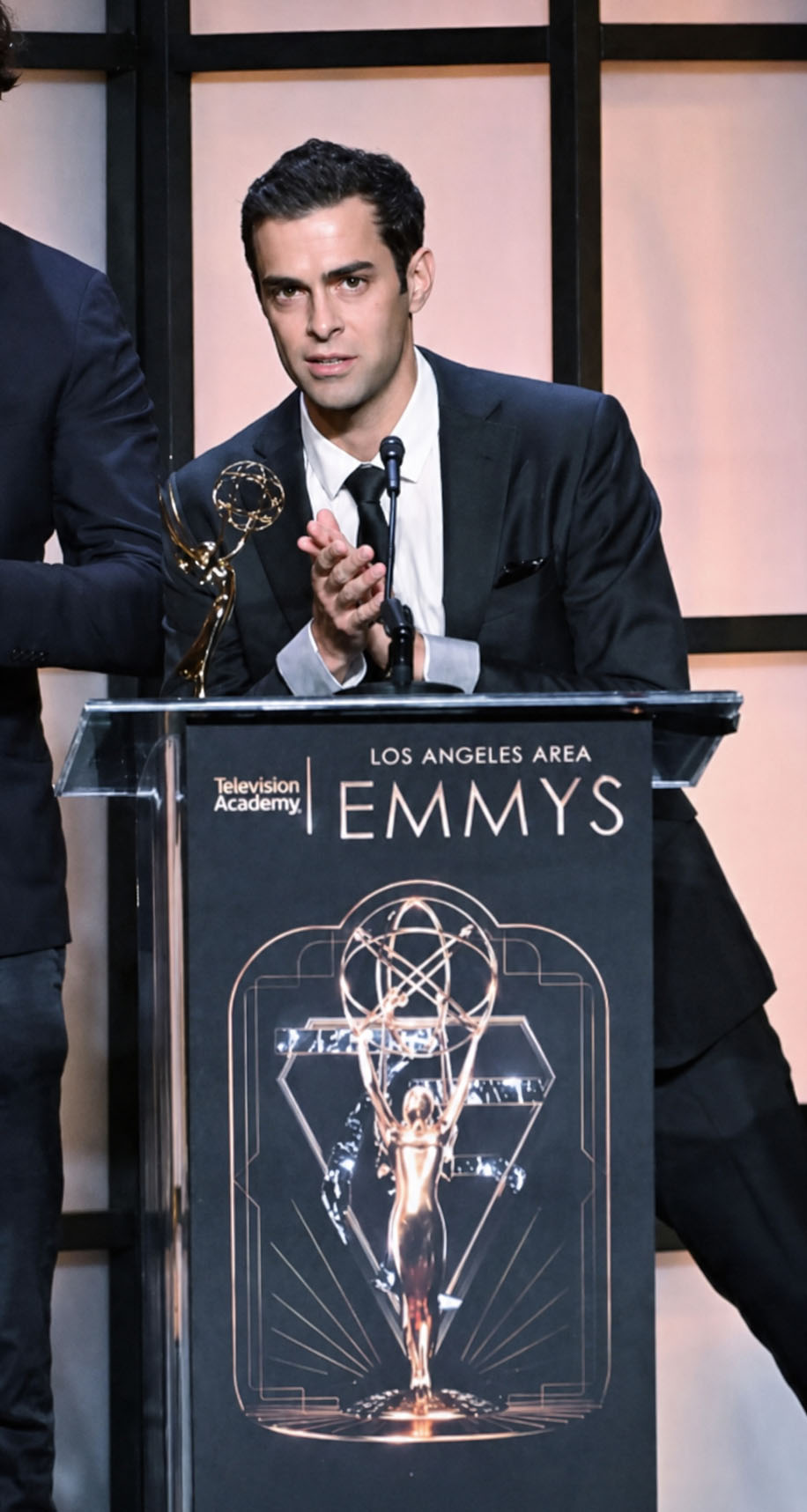 Marcus Mizelle at the Los Angeles Area Emmys