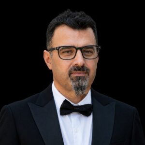 Episode thumbnail for E24 • Transforming Adversity Into Powerful Storytelling • SCANDAR COPTI, Oscar-Nominated Dir. of Happy Holidays, Best Screenplay Winner at the Venice Int. Film Festival + TIFF