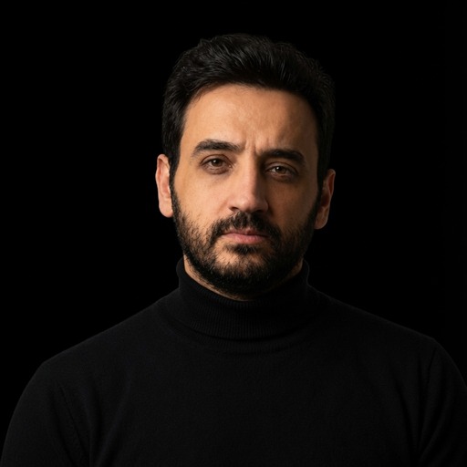 Episode thumbnail for E74 • From Prison to Premiere • TAWFIK SABOUNI, Dir. of The Other Side of the Sun at Berlinale